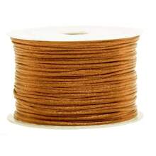 Silk Thread Satin Cord 2mm - 5 Meters Various Colors - 駝色 - 查看 2