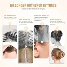 蓬松发粉/发蜡棒。（男女通用，无油蓬松粉末，免洗喷雾，适合男士和女士使用）可有效控制天然或人造头发上的毛躁或凌乱发际线，清爽不油腻，适合控制毛躁和打造卷发造型。适用于所有发质，可用于打造刘海造型，清爽不油腻，具有定型和防卷曲功效，蕴含天然植物萃取精华。 - 彩色 - 查看 8