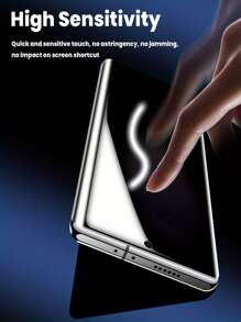 4片/套 Galaxy 手机隐私屏幕保护膜，柔性水凝胶膜，触控灵敏，支持指纹解锁，防刮擦，防震，全屏覆盖，生日/送礼佳品，手机屏幕保护膜，手机配件，防水防摔，防指纹 - 4 piece - 查看 7