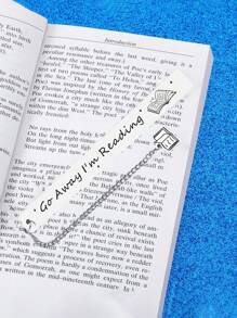 1 件不锈钢书签，适合爱书人士，金属书签艺术风格礼物，阅读配件，男女趣味书签，读书俱乐部礼物，生日/毕业礼物，学校用品，返校 - 彩色 - 查看 6