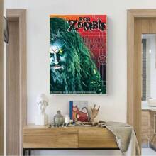 1pc Wall Arts Posters FramelessRob Zombie Canvas Art Poster Frameless Poster Club Bar Paper Vintage Poster Wall Art Painting Bedroom Study Pop Gifts Birthday Graduation - Multicolor - View 27