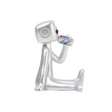 1 pieza es adecuada como pequeño ornamento de escritorio, y el robot para beber también es adecuado como pequeño obsequio ornamental para fiestas y regalos a familiares y amigos.