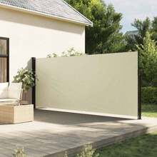Side Awning Extendable Cream 180x600 Cm