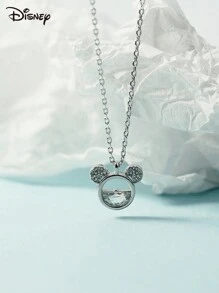 1 Piece Necklace, Cute And Fashionable, Zirconia Pendant Clavicle Chain, Women Girls Daily Wear Jewelry Fashion, Autumn Fashion, Casual, Retro, Old Style, Simple, Simple Custom, Personalized, Unique Ideal Gift For Girlfriend, Mother, Family, Friends, Daughter, Her, Grandparents, Suitable For Anniversary, Birthday, Daily Wear, Prom, Mother's Day, Valentine's Day, Graduation Ceremony, Wedding, Valentine's Day Gift