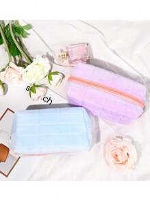 Cosmetic Bag, Makeup Organizer Pouch, Pencil Lipstick Storage Bag, Portable Travel Organizer - Multicolor - View 5