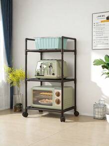 1 pieza Estantería de cocina de 3 a 7 niveles, nuevo organizador de almacenamiento de cocina de uso intensivo