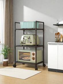 1 pieza Estantería de cocina de 3 a 7 niveles, nuevo organizador de almacenamiento de cocina de uso intensivo