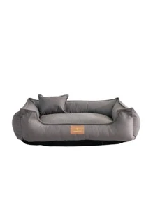 Pet Bed XG 95 Cm X 75 Cm Waterproof Bottom For Large Breeds Velvet Rectangular Dog Bed Size GG 85 Cm X 70 Cm Soft Cloud Pet Bed For Large Dogs Cats Rabbit Suede Washable Bed For Pets Dogs And Cats G 70 Cm X 60 Cm Luxury Pet Bed Suede Bed Comfort 60 X 50 Siliconized Filling And Reinforced Zipper Medium Dogs And Cats Rectangular Velvety Fabric Bed 50 X 40 For Small Dogs Washable Luxury - 灰色 - 查看 2