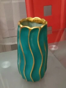 新款树脂装饰花瓶花盆现代简约床头柜门厅电视柜客厅家居装饰 - 彩色 - 查看 15