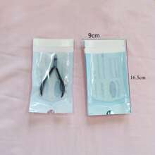 200个/盒，5种尺寸可选，美甲工具消毒袋，美甲艺术工具清洁袋，指甲牙科专用PE纸收纳袋，一次性自封式消毒指示袋 - 彩色 - 查看 13