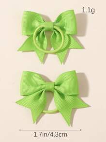 40/30/20/10pcs Random Macaron Color Bowknot Hair Clips, Holiday Party Girl Hair Accessory, Ponytail Clamp, Travel Hair Decoration, Best Gift For Baby Girls - Multicolor - View 7