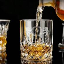 Copo de Uísque Personalizado de 200ml/7oz com Padrão de Diamante, Copo Gravado Personalizado para Escocês, Lembrancinhas de Casamento, Inauguração de Casa, Padrinho, Presente Corporativo, Presente do Dia dos Namorados para Namorado, Presente do Dia dos Namorados para Marido, Presente para Homens, Presente de Natal Engraçado para Ele, Presentes Únicos, Romance Delicado