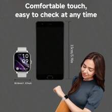 2025 NEW 1.83 Large Screen Smartwatch For Women And Men, Double Strap,180mAh,High Resolution Color Clarity, Colorful Colors On The Strap, Message Alert, Answer Calls, Easy Music Control, Sports Mode Step Calorie Counting, IOS&Android System Compatibility, Excellent Battery Life,The Best New Year's Gift