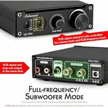 300W Subwoofer Amplifier Mini Mono Channel Class D Integrated Sub Amp Full-Frequency Bass Switchable Home Theater Audio Amplifier For Passive Speakers Active Subwoofer - as pic - View 5