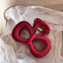 2pcs/Set Ladies Elegant Multi-Color Acrylic Marble Plumeria Hair Clips, With Plumeria & Butterfly Decor, Suitable For High Ponytail, Casual Everyday Accessory Hair Claws Claw Clips Hair Jaw Clip Hair Clamps Hair Clutch Hair Claw Clip Fall Winter Hair Accessories For Women Bows For Vacation Outfits Woman