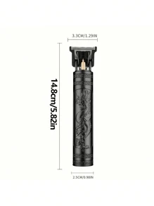 [Ensemble d'outils de toilettage] Tondeuse à cheveux et tondeuse à barbe professionnelle pour hommes, conception pratique et portable vous permet de maintenir une belle apparence à tout moment et partout, performances durables vous aident à entretenir une coiffure parfaite, convient aux hommes et aux femmes