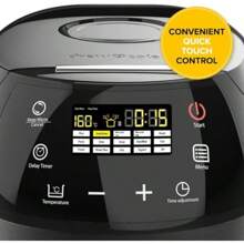 14-In-1 Multi Cooker Stew Roast Slow Cooker Steam Bake Bread Maker Rice Cooker Soup Maker Cooks 5 Portions Charcoal - 木炭 - 5 公升 - 溫暖設置 - 查看 5