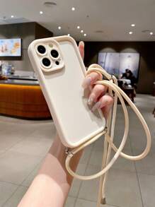 挂绳 1 件金刚绳防摔手机壳适用于 Apple/Transsion/Galaxy/Infinix/Redmi/OPPO/VIVO/Realme/MOTO/Honor/OnePlus 防水防震防刮