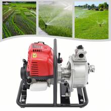 4-Stroke Gasoline Powered Water Pump, Water Pump Gasoline Engine Water Pump, - Multicolor - View 7
