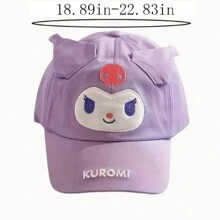 Sanrio 1 pezzo Cappellino da baseball carino con stampa di Melitta Hello Kitty e Dachshund, cappello da sole per all'aperto