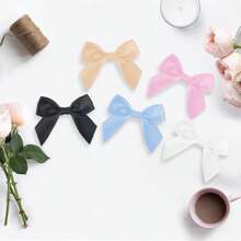 20 件迷你缎带蝴蝶结自粘缎带蝴蝶结可爱小丝带小蝴蝶结用于礼品包装小蝴蝶结小蝴蝶结用于圣诞节工艺品生日派对婚礼装饰