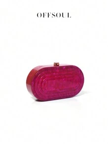 Sac de soirée acrylique texturé 3D tendance, nouveau sac à main sculpté pour les événements de mariage et de fête, sac boîte avec motif de marbre et ambre, avec bandoulière en chaîne pour femmes