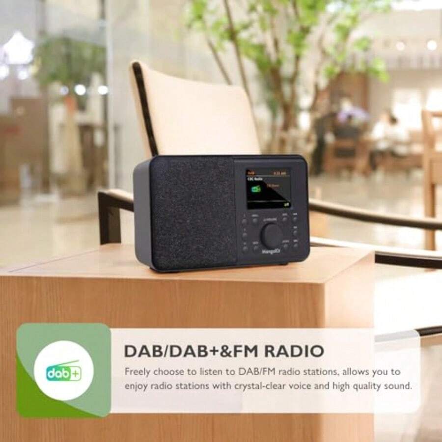 MangoKit SR20 WIFI Portable DAB Radio Bluetooth Speaker Podcast Player ...