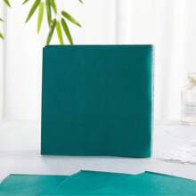 24 Pcs Dark Green Disposable Dinner Plates & Napkins, Party Supplies Suitable For Birthday, Wedding, Party, Family Picnic - Multicolor - View 5