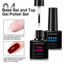 LIMEGIRL Gel Nail Polish Kit With U V Light And Drill , U V LED Nail Dryer Lamp Curing Gel Nail Polish Set Popular Poly Gel Nail Kit ,Top Base Coat Nail Art Professional Gel Manicure Kit, DIY At Home Gifts For Women