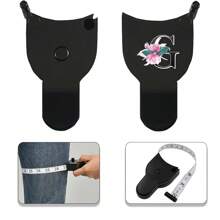 Automatic Retractable Body Measure Tape - 60 Inch Telescopic Self Measuring Tape For Body Measurement And Weight Loss, Lock Pin And Push-Button Sewing Tapes-YAWALL(White) - Unique Name Initials Meaning Style - Black-white Marble - View 16
