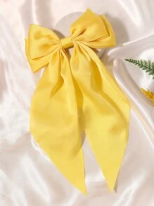 3pcs Set Satin Multi-Color Valentine's Bow Hairpins, Butterfly Decoration, Casual & Elegant Party, Polyester, Suitable For All Seasons Valentines