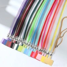 1 Dây đeo điện thoại đa năng có thể điều chỉnh, Dây đeo cổ nhiều màu sắc có thể tháo rời, Dây điện thoại/móc chìa khóa chống thất lạc, Quà tặng cho mẹ, gia đình, bạn bè, sinh nhật, ngày lễ, móc điện thoại, móc điện thoại - Nhiều màu - Xem 7