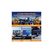 9 Inch Carplay Screen For Car With 4K Dash Cam 1080p Backup Camera Portable Car Stereo Apple Car Play Android Auto Wireless Mirror Link GPS Navigation G-Sensor Loop Recording AUX FM - Black1 - View 8