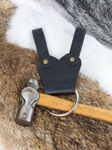 1pc PU Leather Holder Suitable For Medieval Belt Renaissance Viking Faire LARP Cosplay Prop - Multicolor - View 4