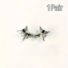 1/2/3/4/6/8pairs Light Luxury Temperament, Four Pointed Star Waist Tightening Tool, Adjustable Waist Buckle, Fashionable Jeans, Fixed Waist Buckle