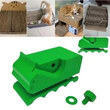 Handheld Cutting Tools Cardboard Cutter For Cat Scratchers Creative Cute 3D Printed Card Board Cutter Portable - Red - View 2