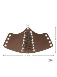 1pc Medieval Vintage Snake Patterned Corded Bracelet For Both Women And Men, Party Decoration Or Stage Prop - Snake Pattern - View 9