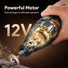 12V Cordless Rotary Tool Display Screen 5000-35000RPM 2.5Ah Battery 18W Fast Charging EVA Bag Power Multi Tool Kit 48Pcs Accessories DIY Projects Home Repair Crafting - 點對點 - 查看 2