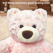 Miniso 吉福德熊系列坐姿泰迪熊 - 粉色，柔软舒适，适合各种场合，是情人节的理想礼物之选（1 件装）