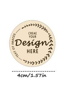 3cm/4cm/5cm/6cm/7cm/8cm 100-2000pcs Personalized Labels - Custom Stickers Bulk | Customized Photo Logo Text Stickers, Waterproof Vinyl Labels, Suitable For Small Business, Gifts, Party Favors, Personalized Gift Ideas, Wedding Favors, Birthday Gifts, Die-Cut Stickers - Multicolor - View 41
