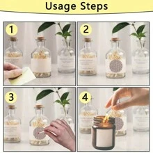 42/84/126 Count 1" Adhesive DIY Candle Striker Paper Stickers, Circle Match Striker Stickers, Bumble/Dotted Pattern Paper Strike Paper With Adhesive, Pre-Cut For Easy Lighting, Ideal For Jars, Candles & Stick Boots, DIY Crafts ,Self-Adhesive Striker Sticker Paper, Pre-Cut Self-Adhesive Striking Stickers For Candle Jars, DIY Crafts, Candle Accessories - Christmas, Thanksgiving, Valentine's Day, Diwali