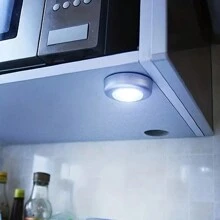 (1pack) Motion Sensor Light 3 Led Battery-Powered LED Night Light Wall Closet Lights For Stairs Fully Meet Your Lighting Needs In Different Applications Like Bedroom Bathroom Kitchen Corridor Hallway Stairway Basement - Multicolor - View 6