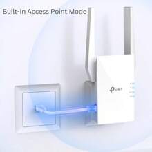 TP-Link Wi-Fi 6 AX3000 Dual-Band Air Range Extender Gigabit Port Ultra-Thin Minimalist Design OneMesh Supported WPA3 Security Easy Setup Flexible Installation - AX30008mm超薄 - 查看 4