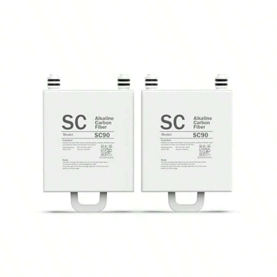 Frizzlife SC90 Replacement Post Filter Cartridge For WB99 Countertop Reverse Osmosis Water Filter System - Alkaline Pack 4 - SC90Pack3 - View 1