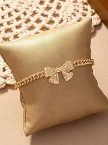 1pc Luxury Fashion Butterfly Metal Anklet, Suitable For Daily Wear, Gift For Friends, Beach Accessory,Summer,Jewellery,Festival,Classy - Gold - View 2