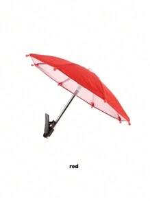 1/2 件手机夹雨伞手机遮阳伞手机伞遮阳伞，户外防水遮阳伞带手机支架，防紫外线迷你小雨伞，手机迷你雨伞保护您的手机免受雨水和阳光的侵袭，小雨伞 + 配件旅行配件旅行必备品海滩夏季学校配件返校用品返校用品 - 彩色 - 查看 15