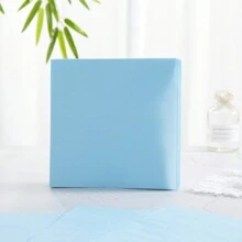 Disposable Sky Blue Plates & Napkins Set, Party Supplies Suitable For 24 Guests, Disposable Paper Plates For Birthdays, Weddings, Parties, Home Picnics