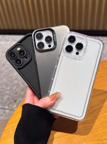 3 件透明电镀黑竹简约别致设计柔软 TPU 保护手机壳 - 送给女朋友、男朋友、女孩、女人、男孩、男人、丈夫、妻子、朋友或您自己的完美礼物 - 兼容 iPhone7/8/X/XS/XR/11/12/13/14/15 Plus Pro Max 防水防震防摔防刮