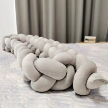 1 buc. balustrade de pat împletite și înnodate pentru copii, gard anti-coliziune pentru balustrade de pat, benzi lungi țesute pentru decor, super moi, confortabile, îngroșate
