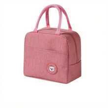 1pc Portable Lightweight Tote Insulated Bag Lunch Bag Outdoor Picnic Bag, Bento Bags For Students, Beach Carrying, Keeping Food Fresh, Multi-Kinetic Work And Outdoor Camping Bento Bags, Leisure Style
